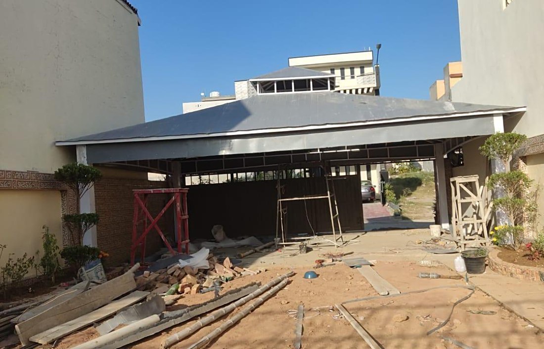 Rectangle Gazebo (Parking Shed)