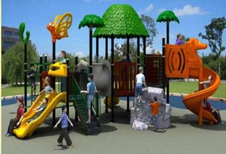 Outdoor Mega Playground System (CBP 444)
