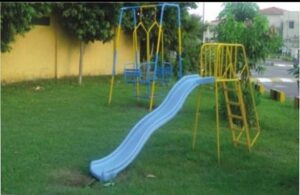 FRP Slide with Platform