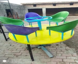 Merry-Go-Round with Fiber Seats