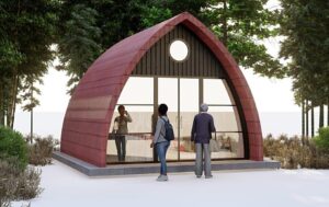 Igloo-Shape Room, Full Glass Front (SR-39)