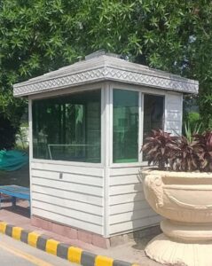 Guard Post, 3-Side Glass (GP-602)