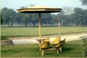 Sitting Set with Umbrella