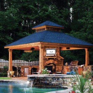 Executive Double-Cap Gazebo