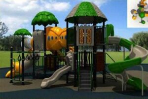 Outdoor Mega Playground System (CBP 442)