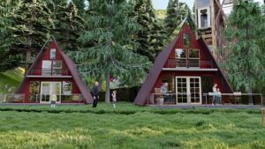 Triangle Villa - Star Gazing Model